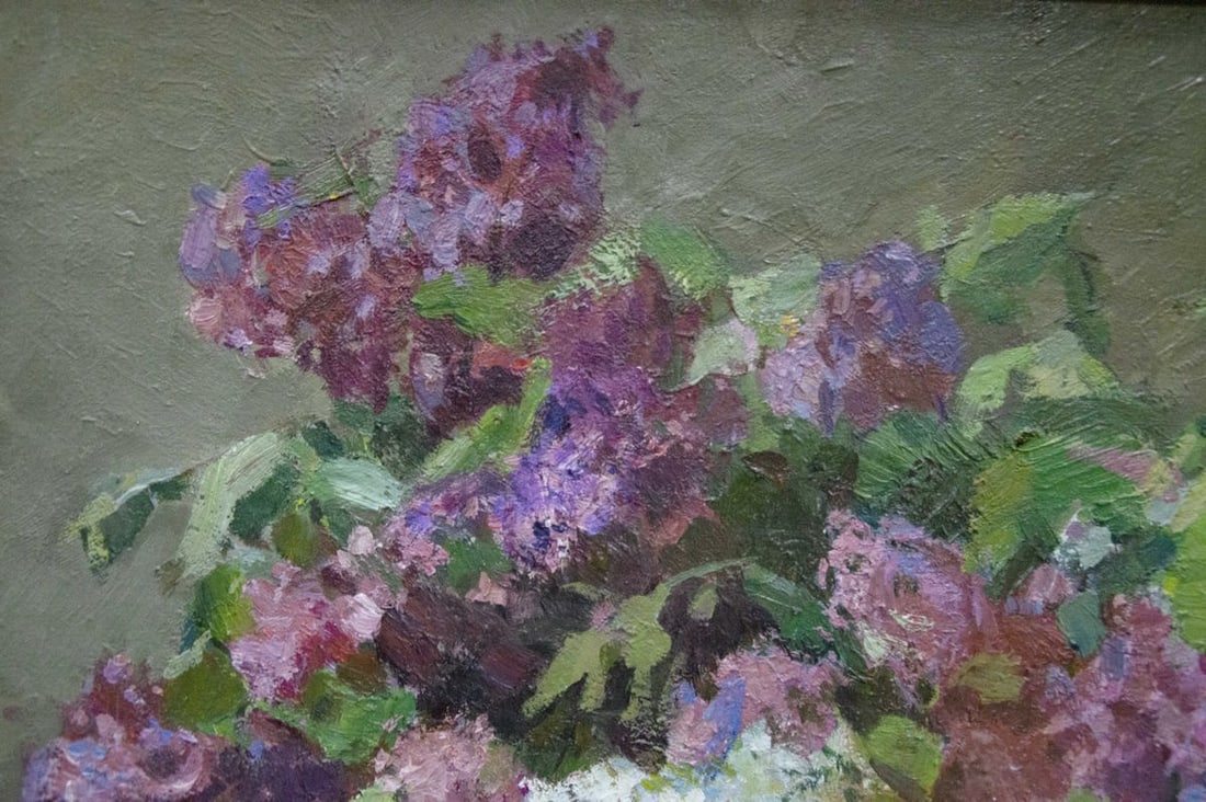 Oil painting Bouquet of flowers Khromenko Gleb Nikolaevich - 2