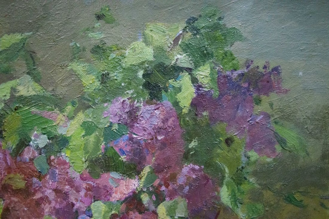 Oil painting Bouquet of flowers Khromenko Gleb Nikolaevich - 3