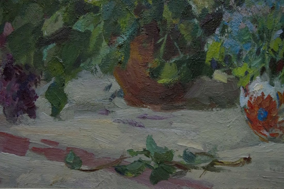 Oil painting Bouquet of flowers Khromenko Gleb Nikolaevich - 6