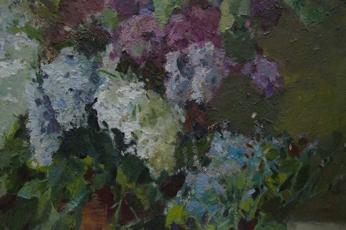 Oil painting Bouquet of flowers Khromenko Gleb Nikolaevich - 7