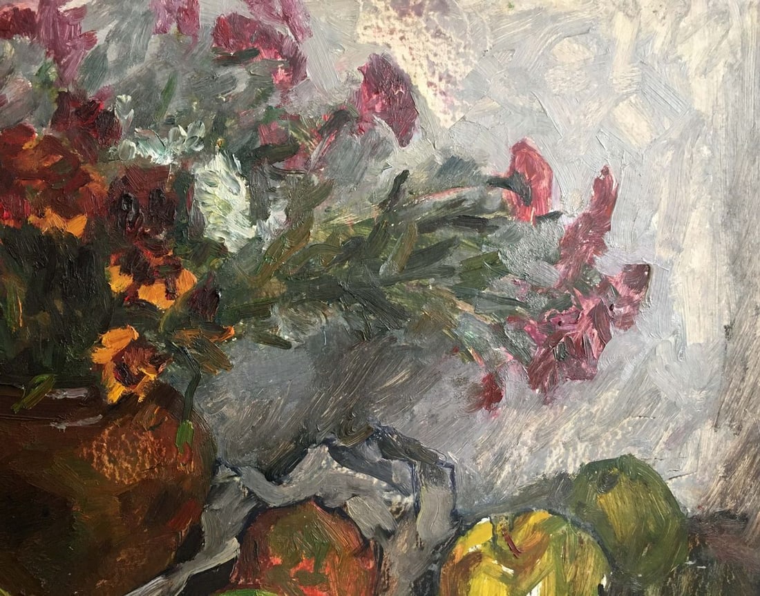 Oil painting Still life with flowers Petrashevsky Stanislav Vasilievich - 3