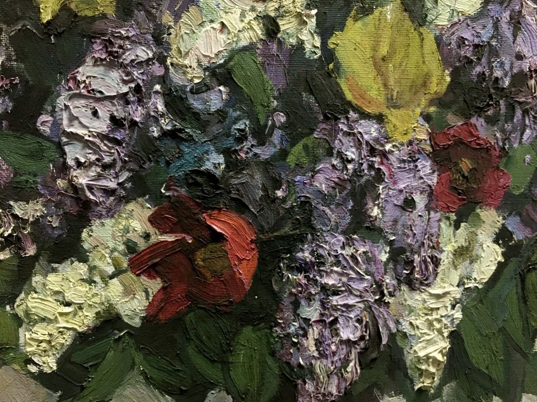 Oil painting Lilac bouquet Kerzhner Alexander Haskelevich - 10