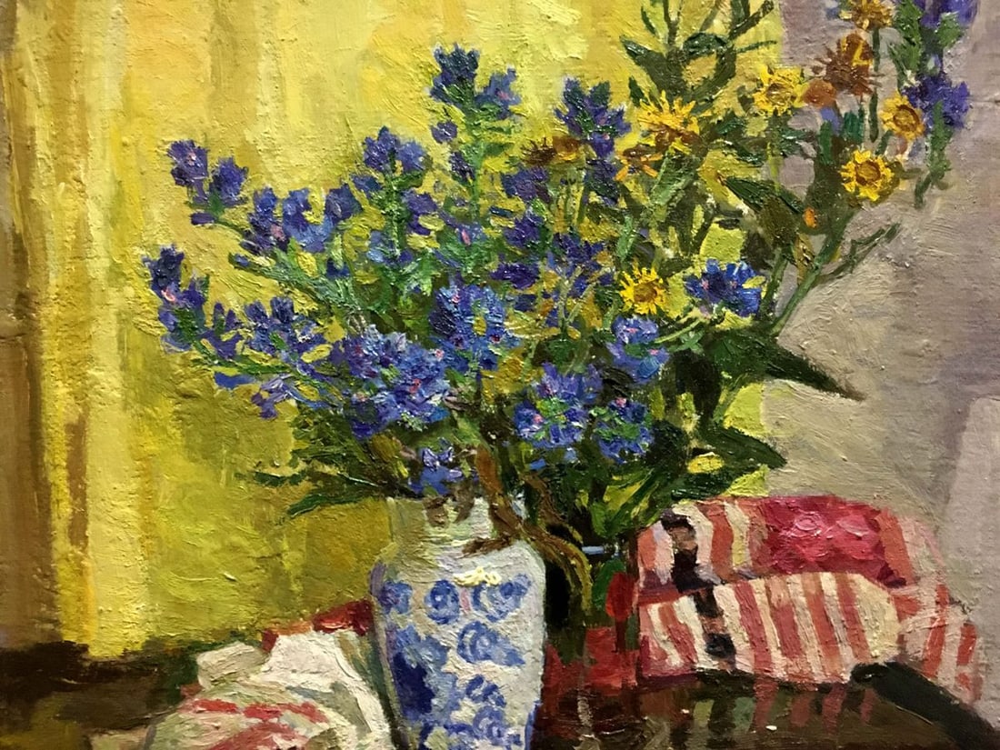 Oil painting Flowers on the table Konovalov V. Y. - 3