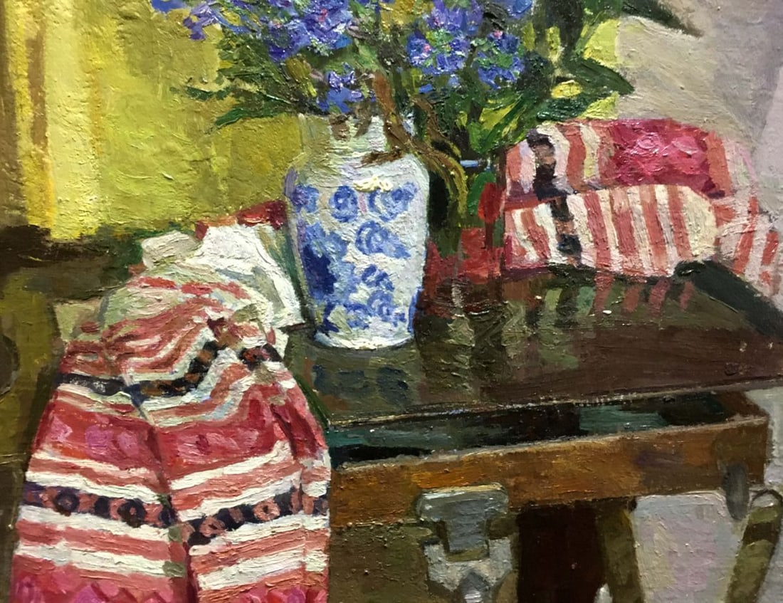 Oil painting Flowers on the table Konovalov V. Y. - 4