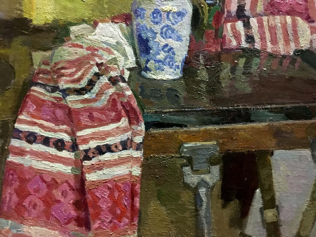 Oil painting Flowers on the table Konovalov V. Y. - 5