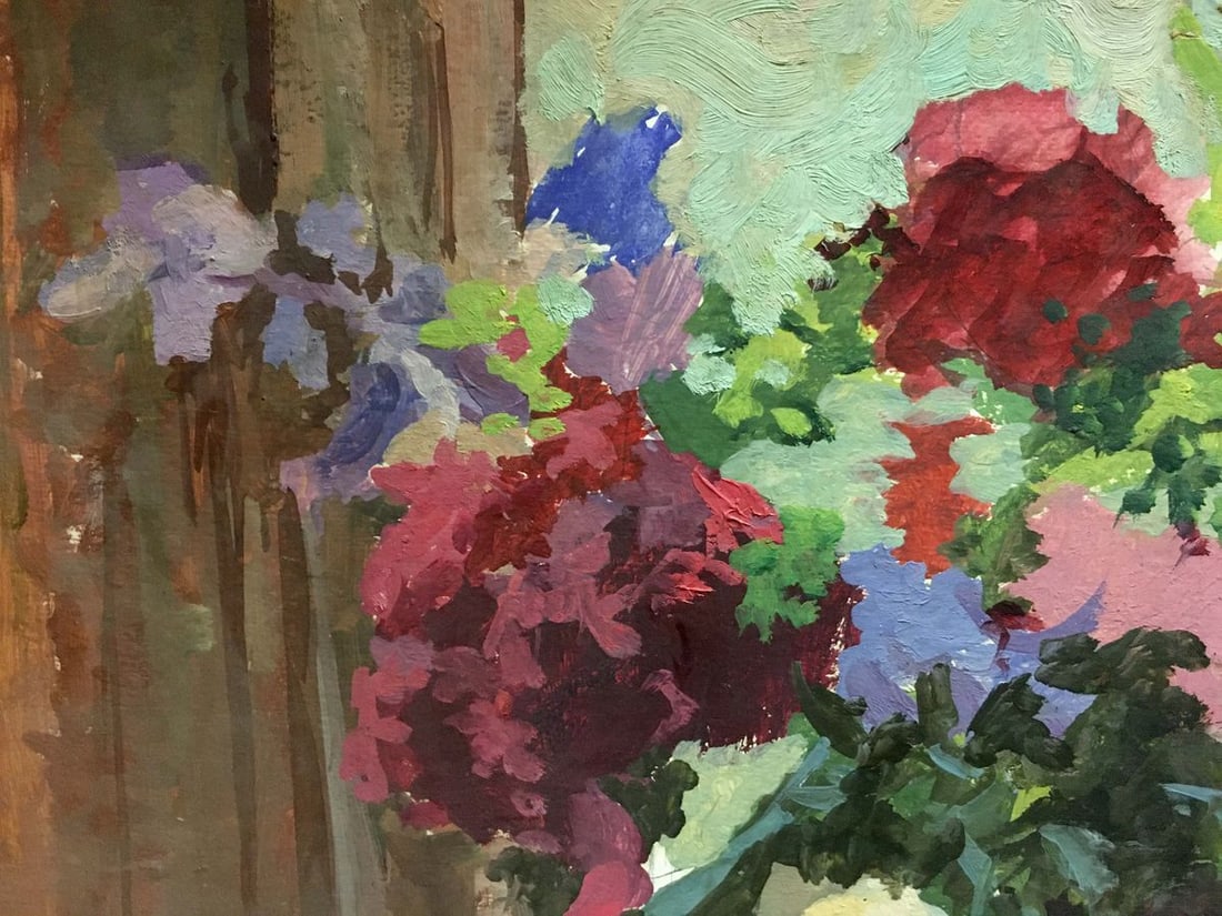 Oil painting Flowers Korostelev Vladimir Alexandrovich - 2