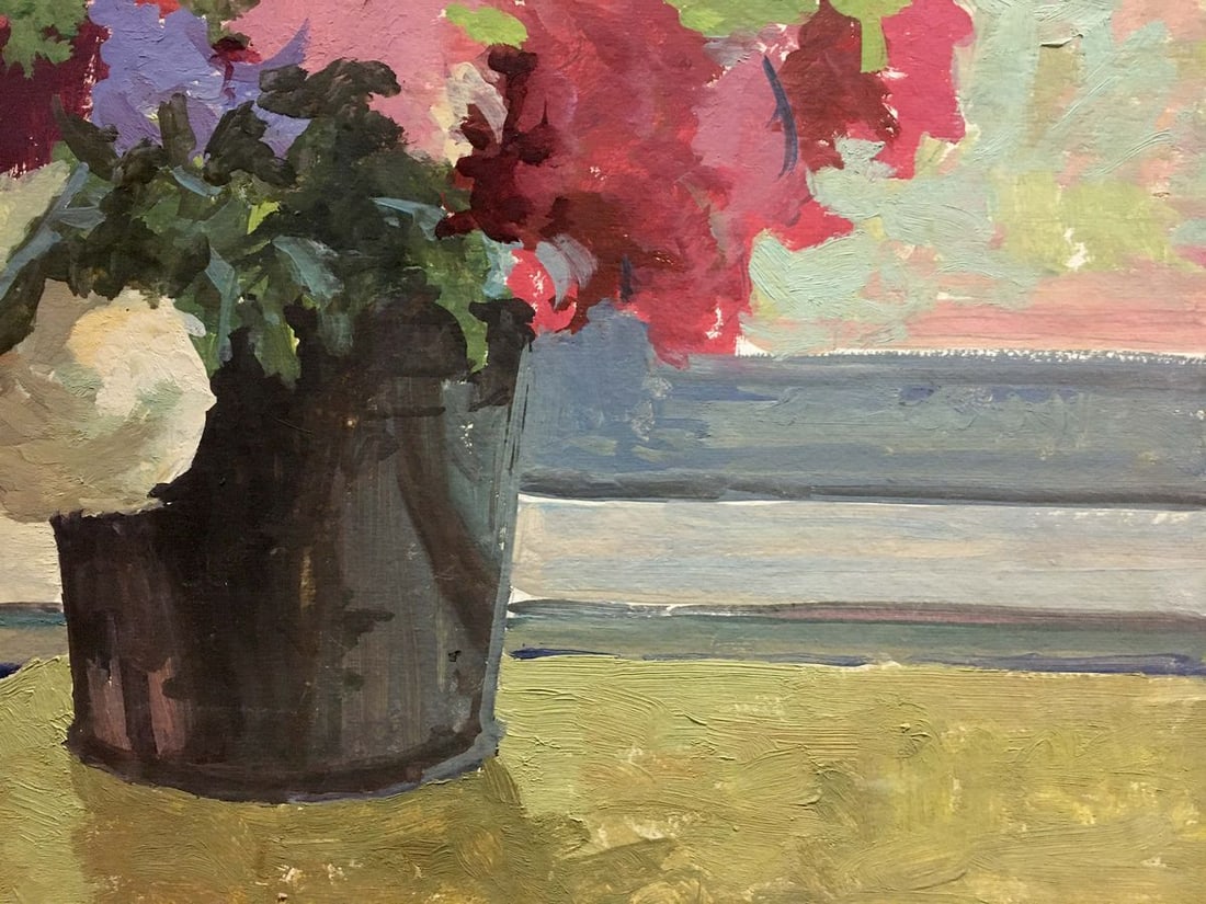 Oil painting Flowers Korostelev Vladimir Alexandrovich - 4