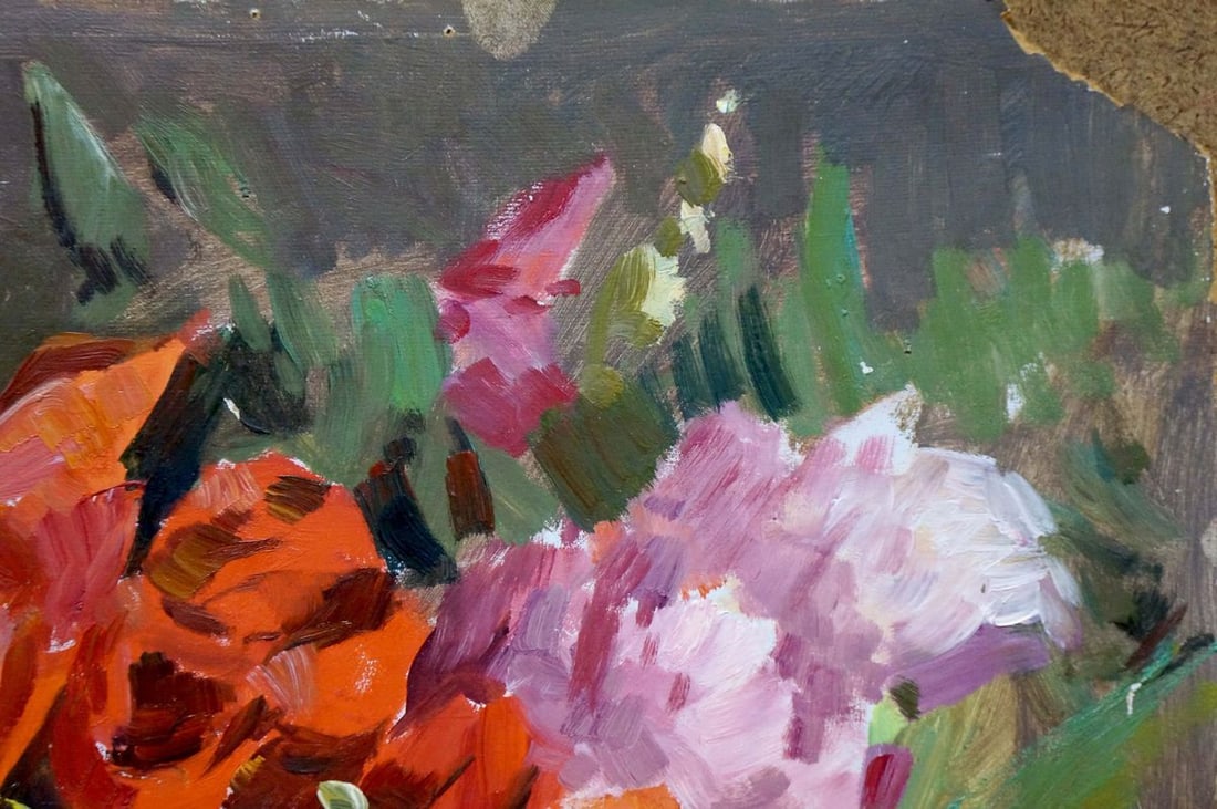 Oil painting Bouquet of flowers Kiyanchenko Georgy (Yuri) Vasilievich - 5
