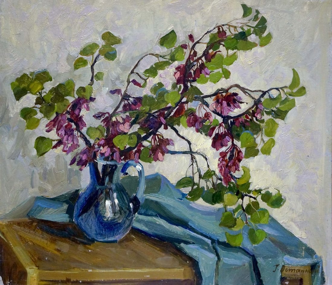 Oil painting Crimson Ostanny Galina Afanasyevna: Title: Oil painting Crimson Ostanny Galina Afanasyevna Description: NoVerns 488 *** ABOUT THIS PAINTING *** * TITLE: "Crimson" * ARTISTS: Ostanny Galina Afanasyevna * SIZE: 50x60 cm/'19.68x23.62 inche