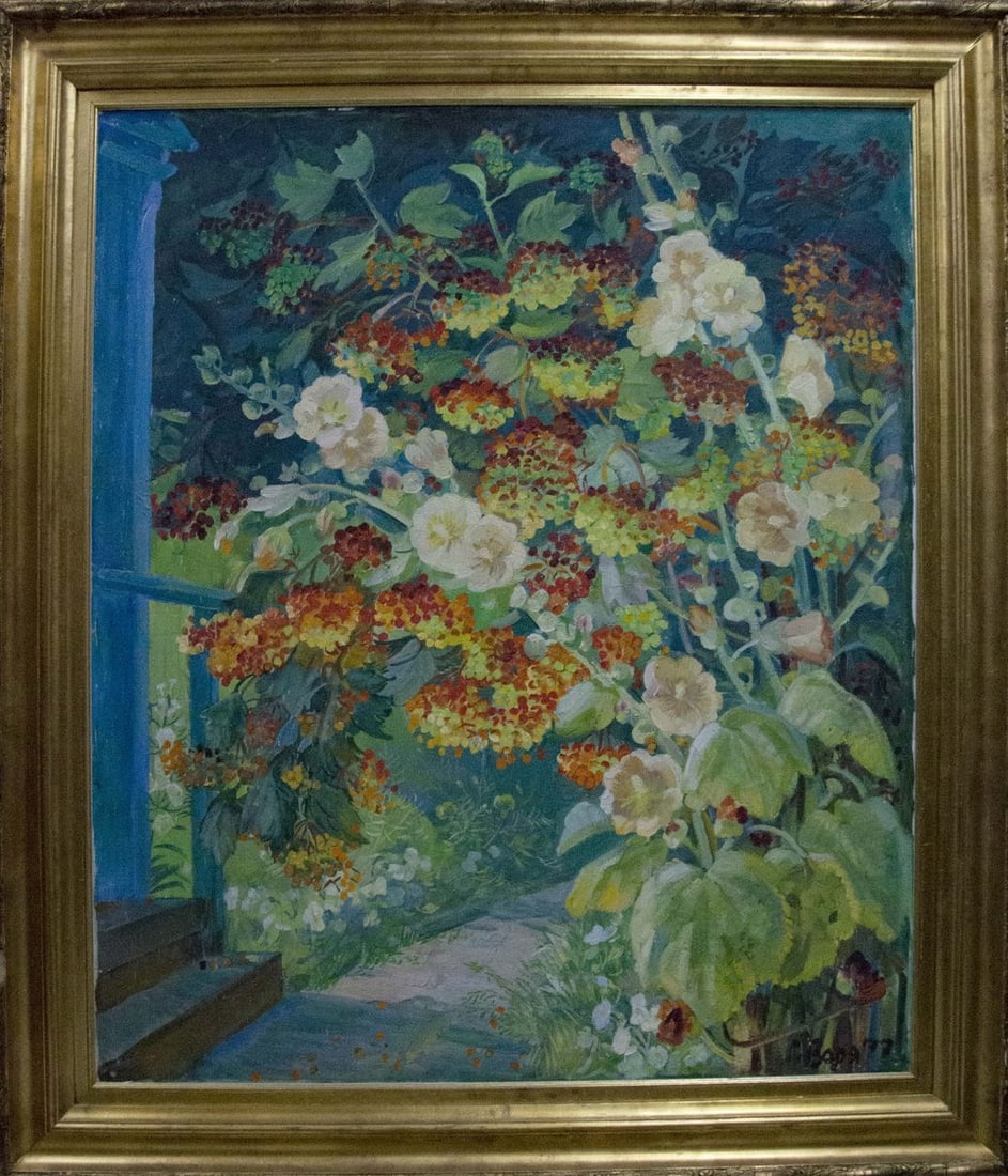 Oil painting Rowan Zorya (Zarya) Galina Denisovna (1 of 11)