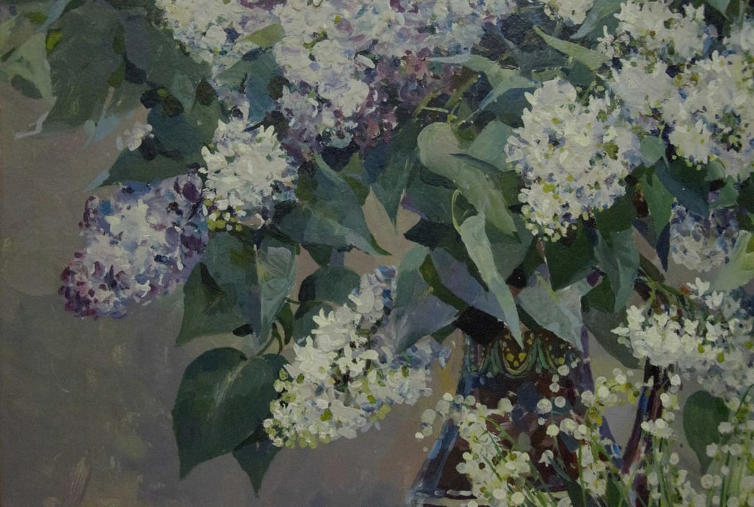 Oil painting Flowers Sidoruk Vladimir Fedorovich - 9