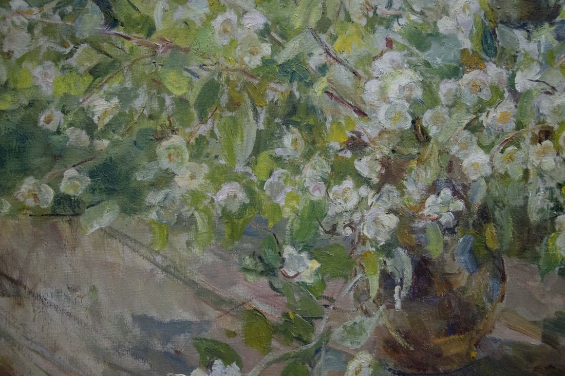 Oil painting Flowers Naumova Tamara Sergeevna - 6