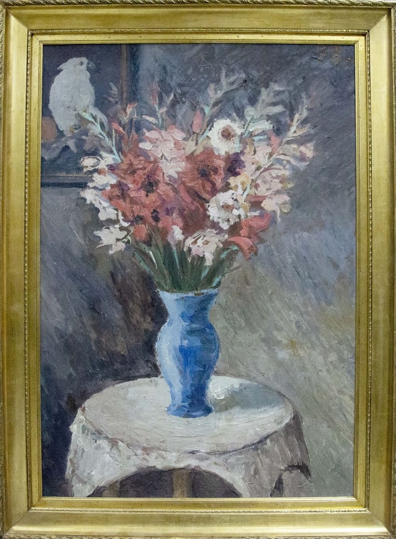 Oil painting Gladiolus Smol'skiy Grigoriy Stepanovich (1 of 10)