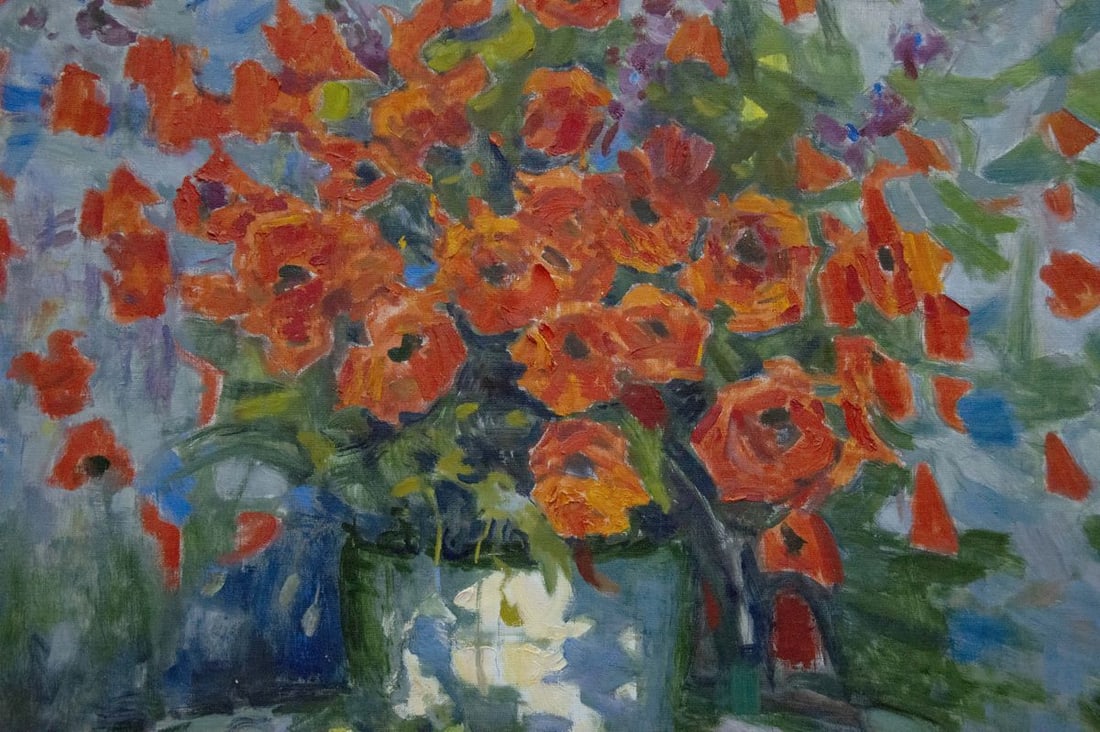 Oil painting Poppies Golub Stepan Filippovich - 3