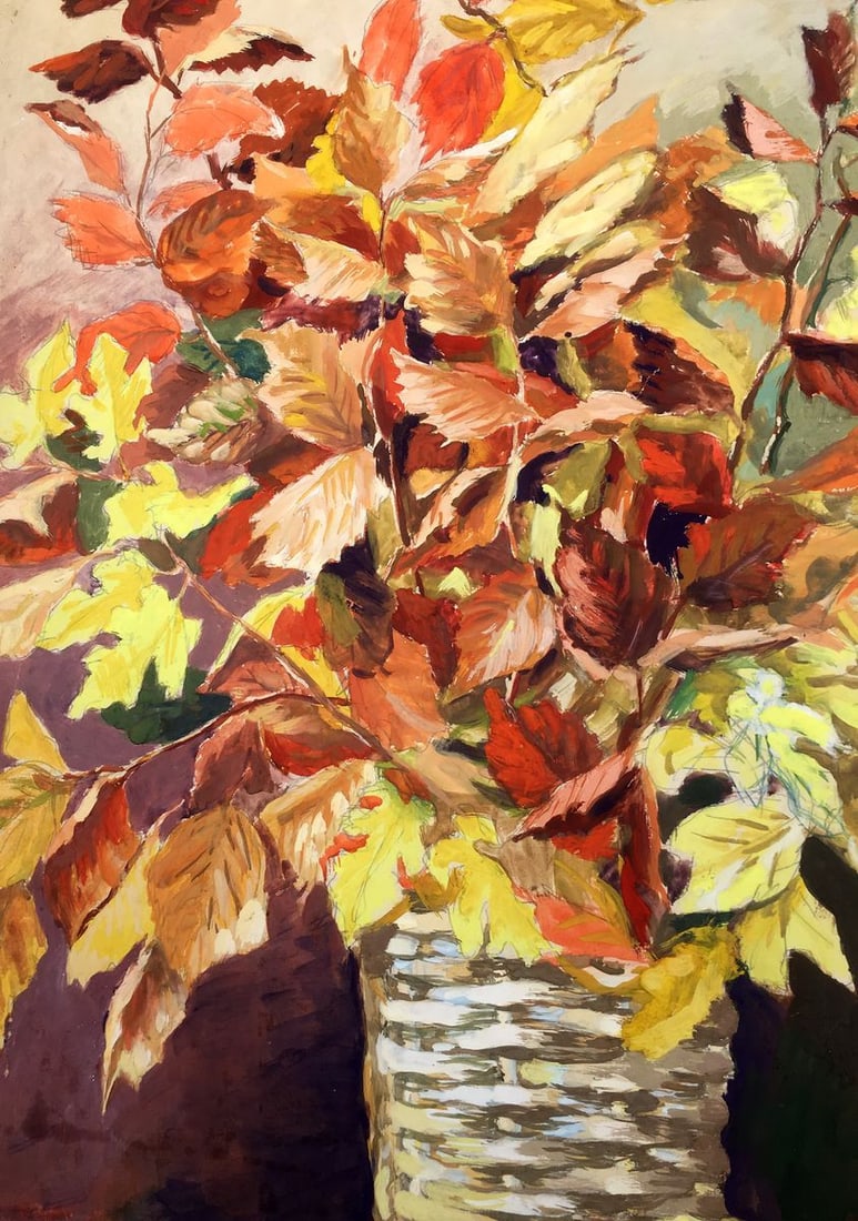 Watercolor painting Flowers Cherkas A.G. - 7