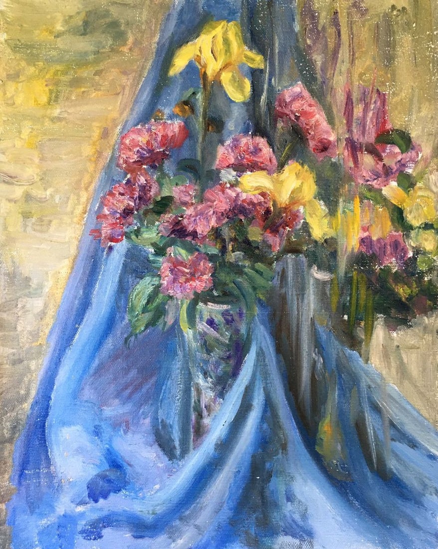 Oil painting Still life Chernikov Vladimir Mikhailovich (1 of 9)