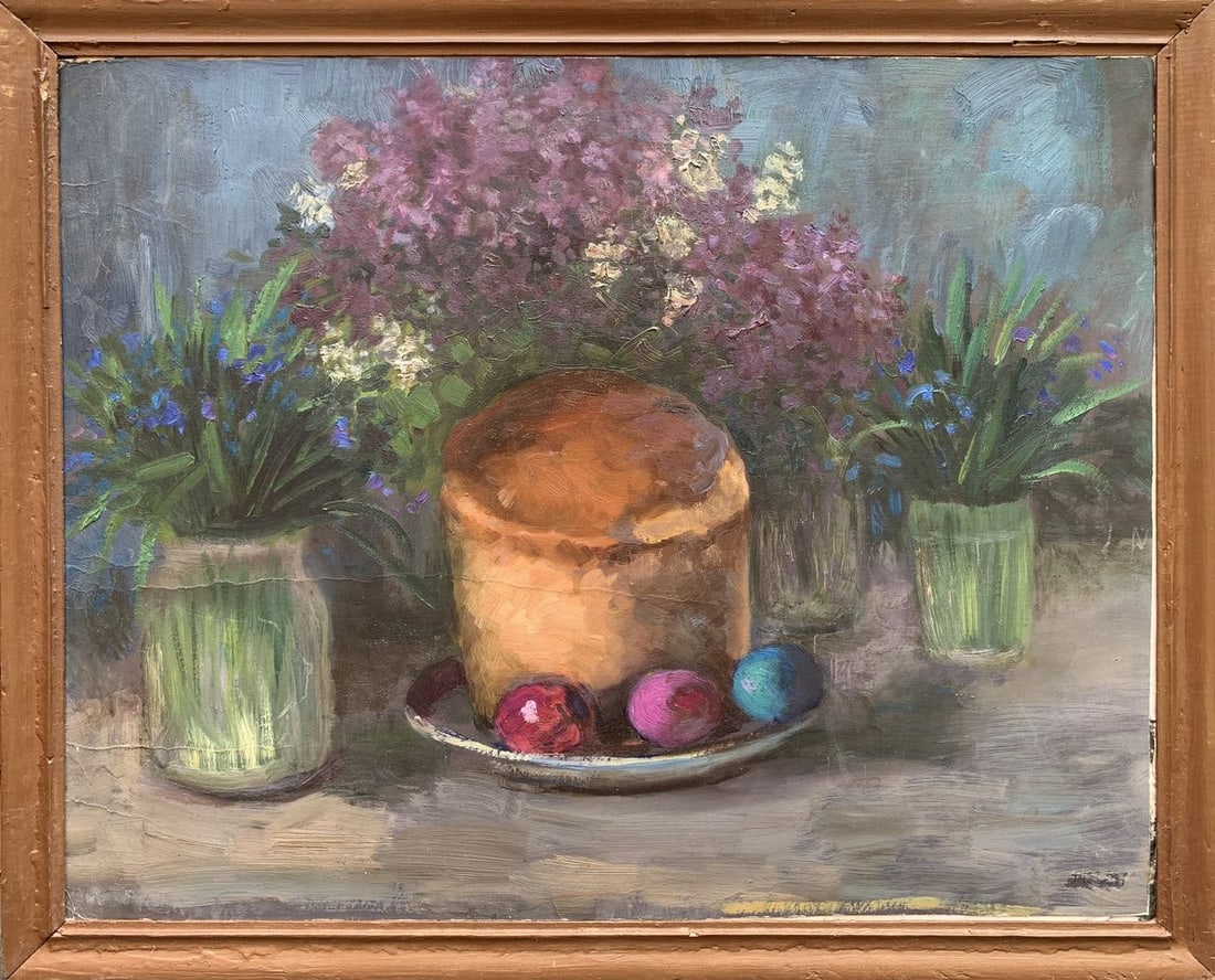 Oil painting Pasca Ivan Kirillovych Tsyupka (1 of 7)
