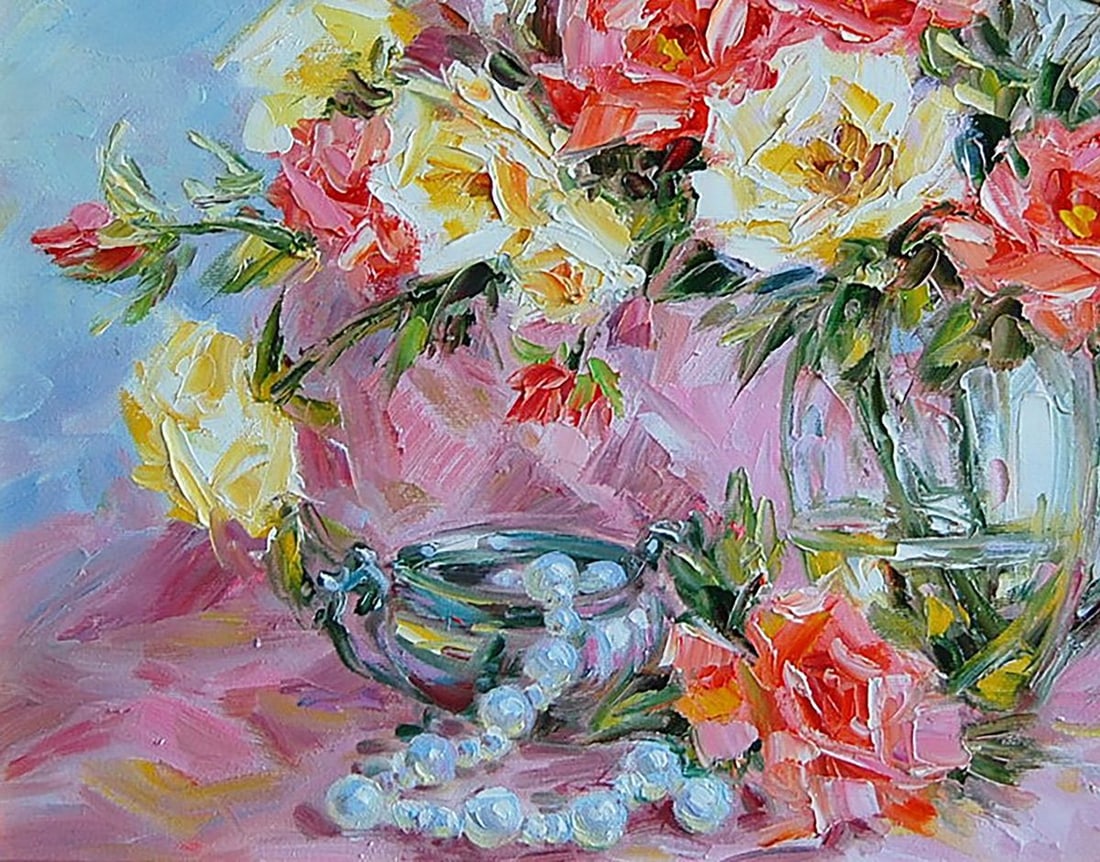 Oil painting Pearl morning Kotmin Olga - 4