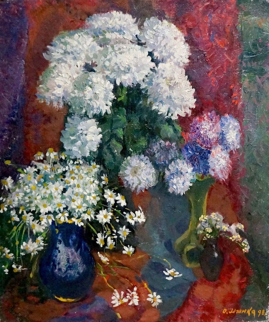 Oil painting Daisies Mynka Alexander Fedorovich (1 of 8)