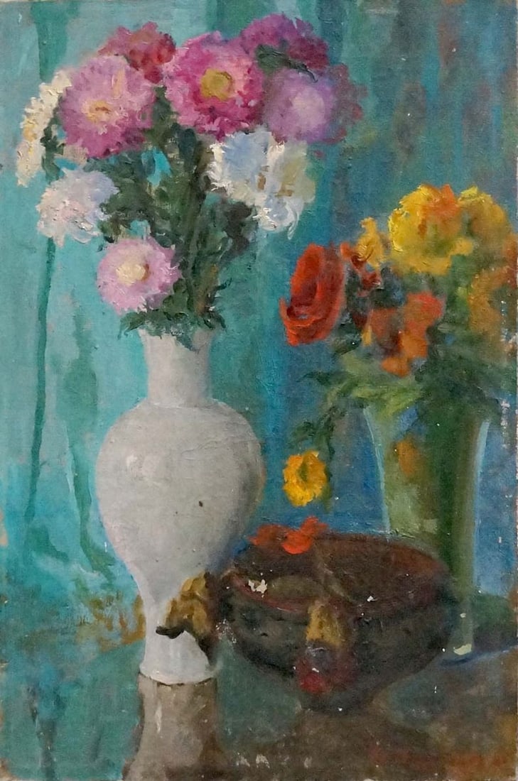 Oil painting Flowers Sharapenko V.A. (1 of 8)