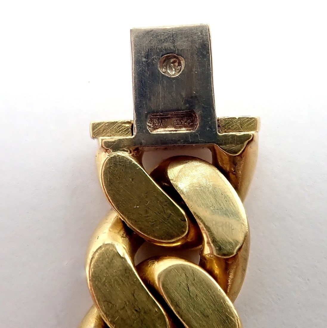 Rare! Bvlgari Bulgari 18k Gold Diamond Monete Antique Large Coin Link Bracelet - 9
