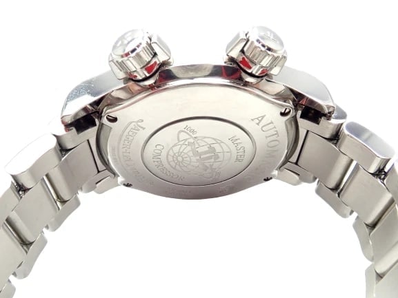 Jaeger LeCoultre Master Compressor Factory Diamond Automatic Watch +Extra Band - 13