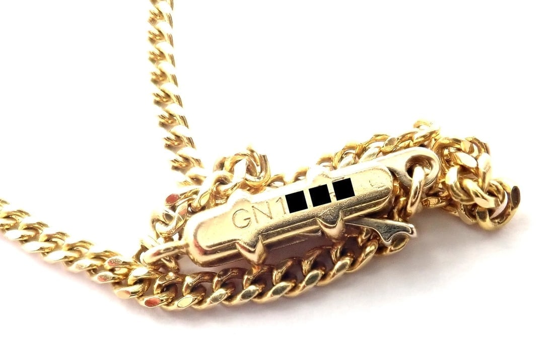 Authentic! Cartier 18k Yellow Gold 2ct Diamond Pavé Large Heart Pendant Necklace - 9