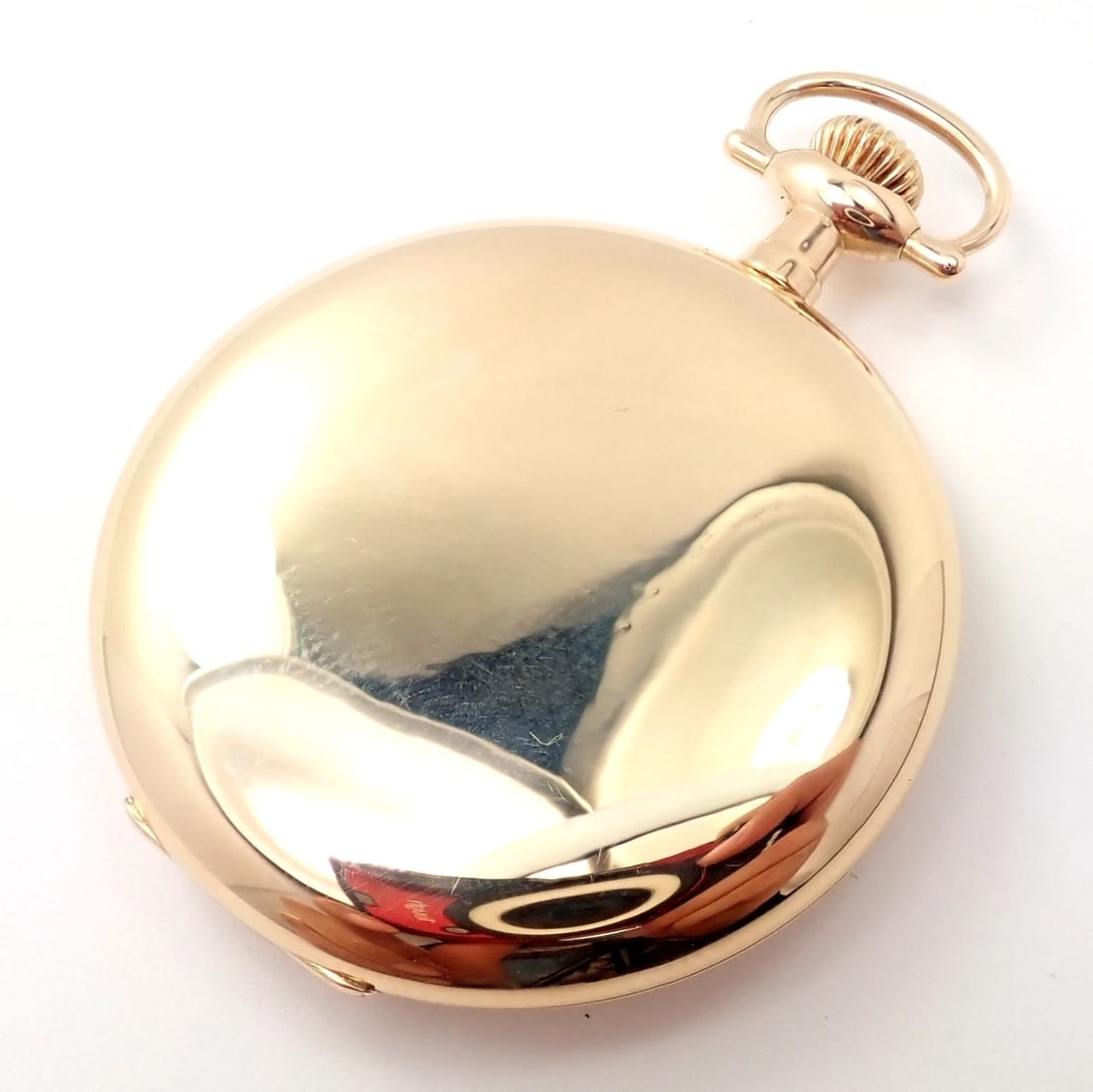 Vintage Howard 14k Yellow Gold 46mm 17j Pocket Watch c. 1920 - 5