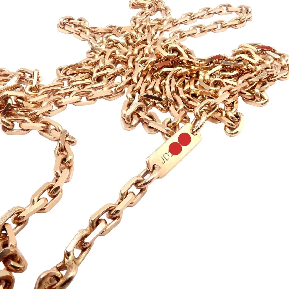 Van Cleef & Arpels Zodiaque 18k Rose Gold Leo Pendant Red Jasper Necklace + Cert - 12
