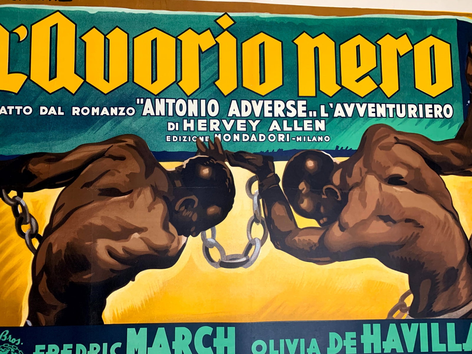Anthony Adverse - Olivia de Havilland (1936) 39.5x55 Italian Movie Poster LB - 3