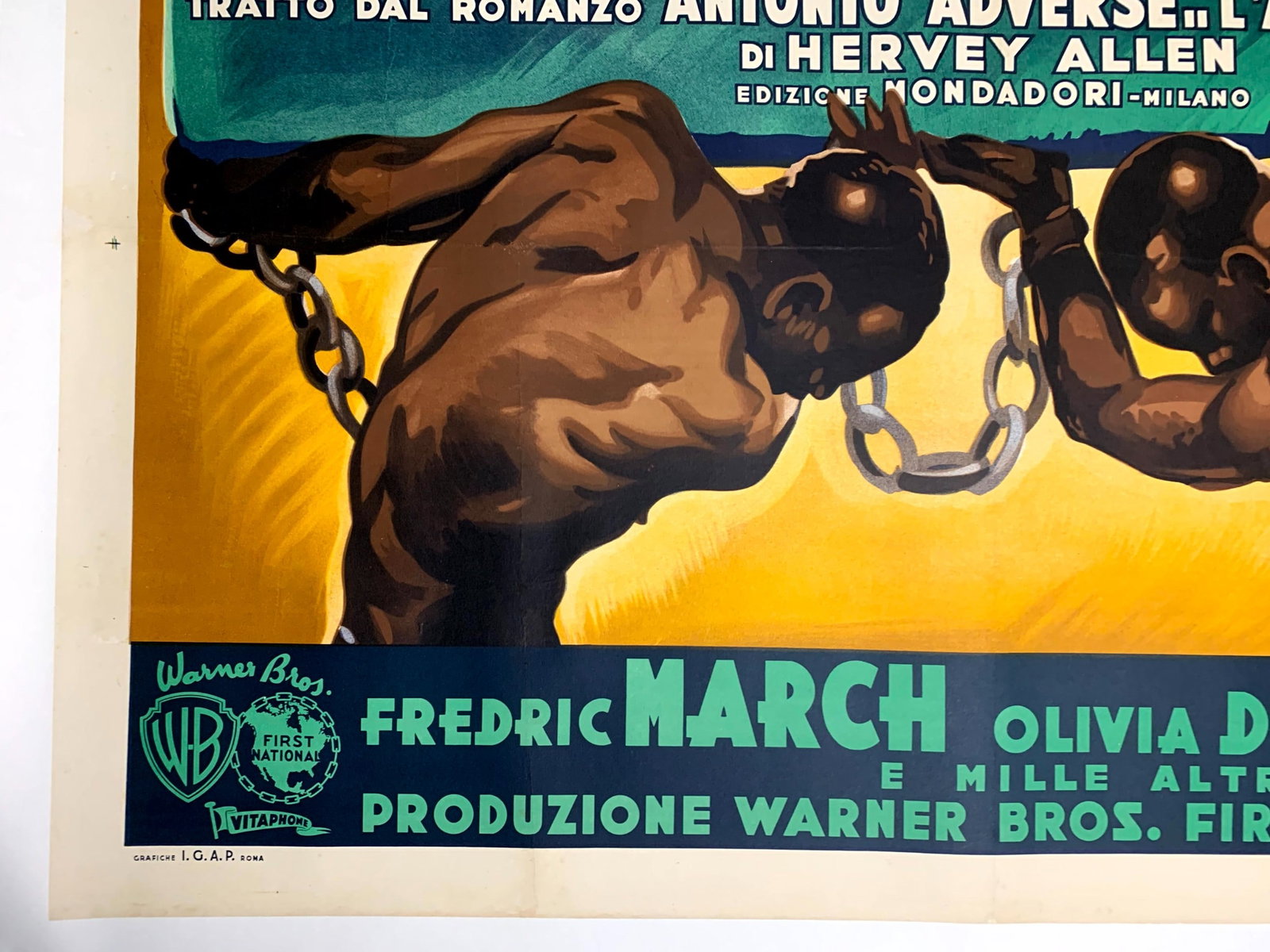 Anthony Adverse - Olivia de Havilland (1936) 39.5x55 Italian Movie Poster LB - 5