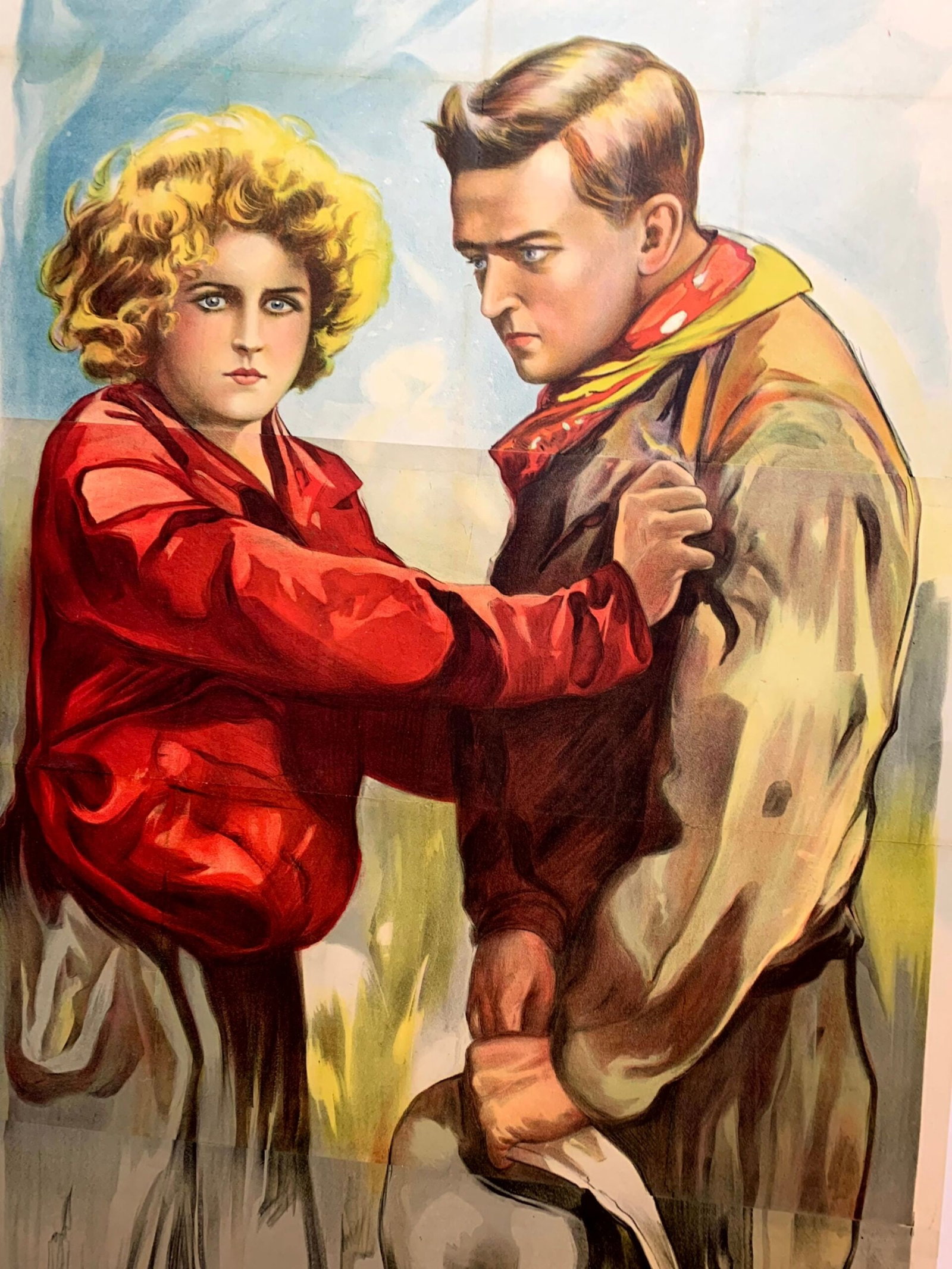 Miss Arizona - Rare Western (1919) UK Three Sheet Movie Poster LB - 4