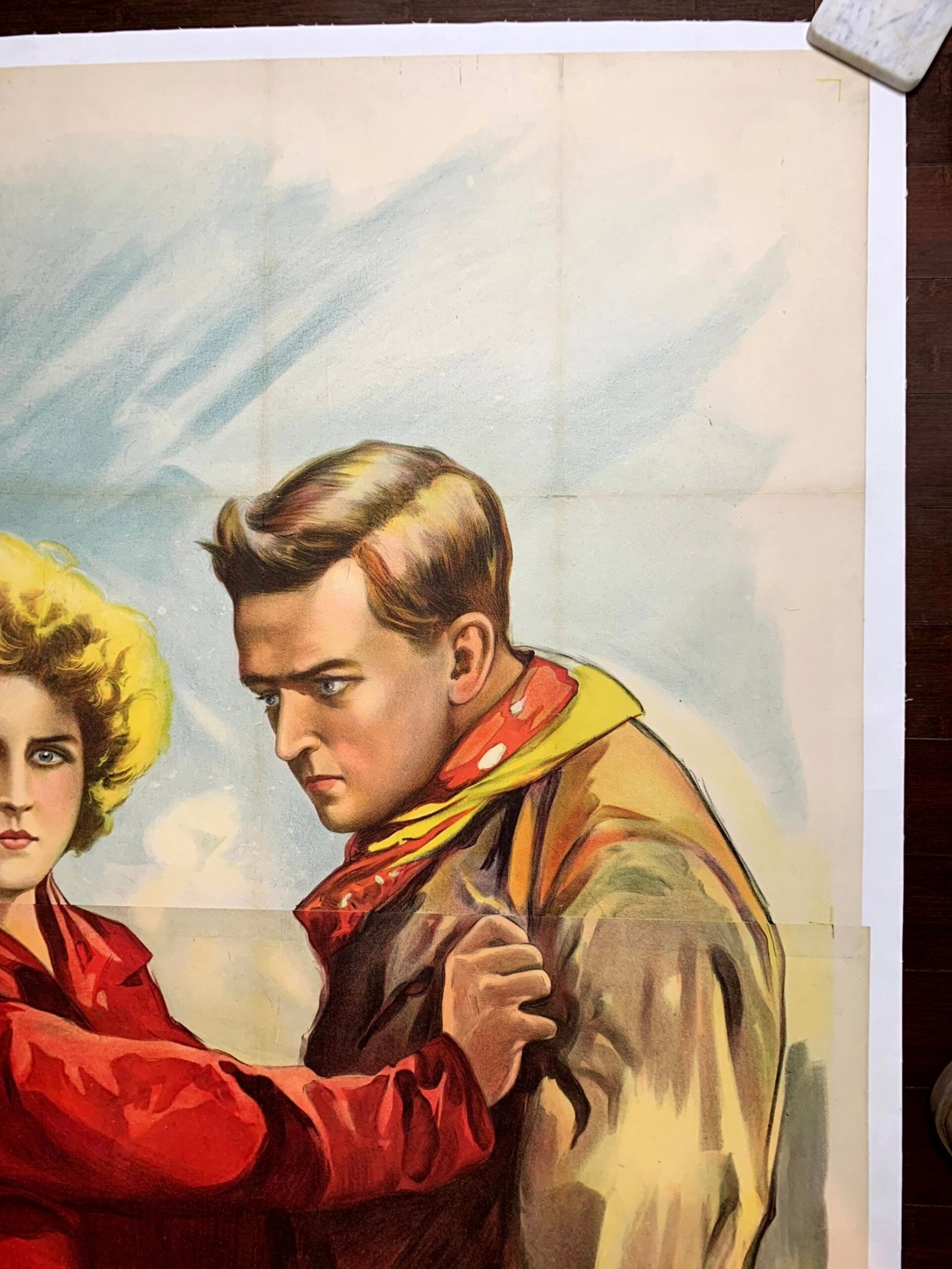 Miss Arizona - Rare Western (1919) UK Three Sheet Movie Poster LB - 5
