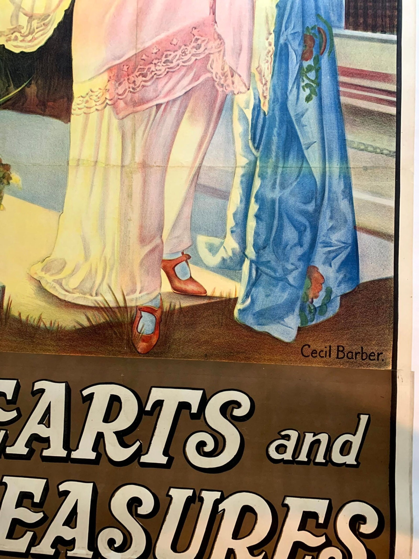 Hearts & Treasures (1919) US Three Sheet Movie Poster LB - 4