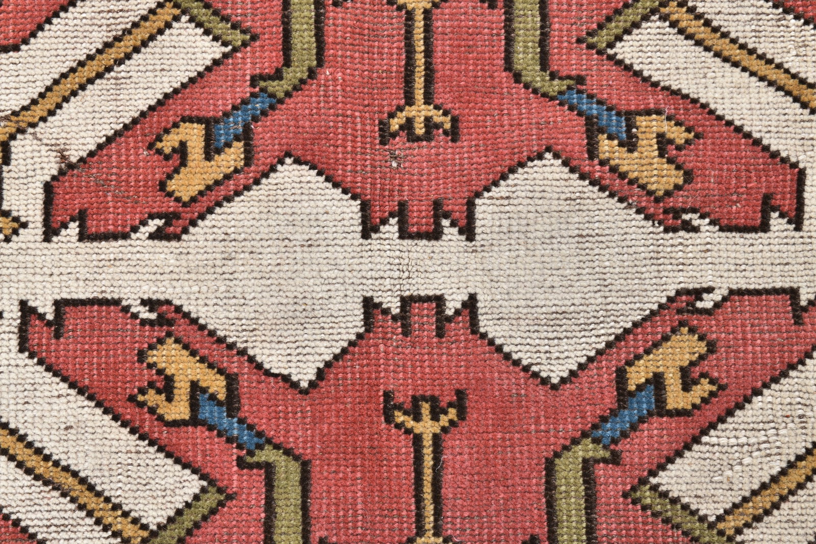 6'1'' x 8'1'' Handmade Vintage Wool Rug - 242322 - 6