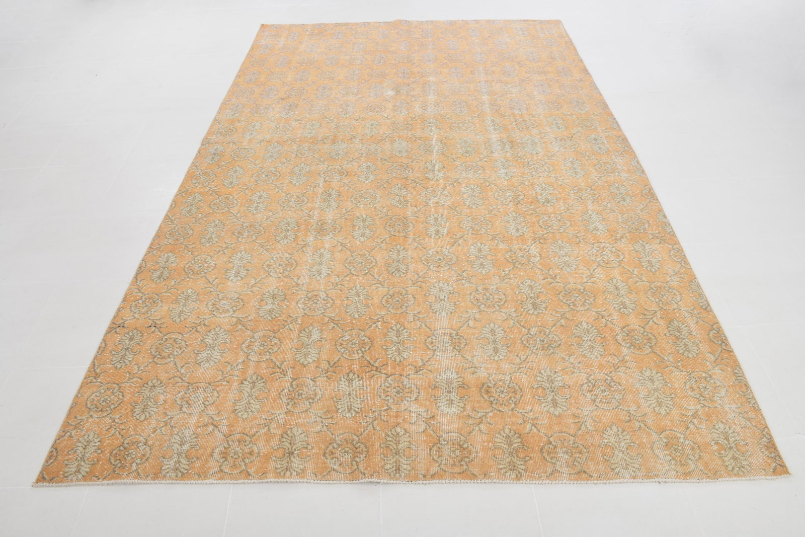 6'9'' x 10'7'' Turkish Vintage Runner Rug - 7222 - 15