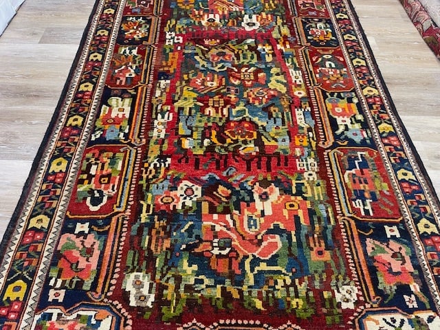 Antique Persian Gul Farangh Bakhtiiari - 3