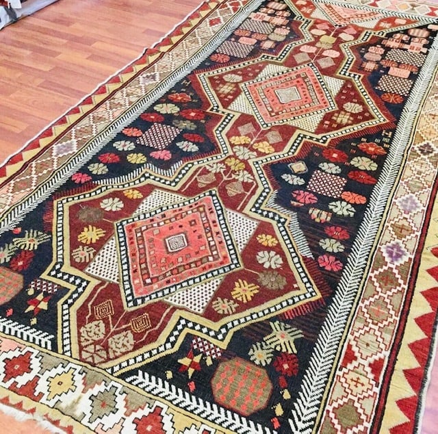 Antique karabagh Caucasian Rug-856 - 2
