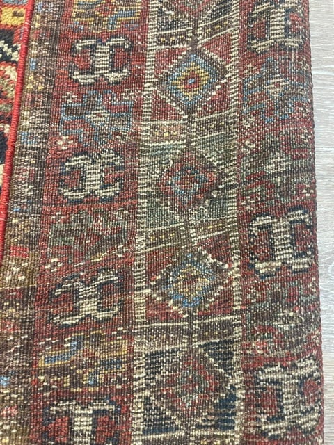 Antique Persian Tribal Khamseh / Shiraz rug-2020 - 11