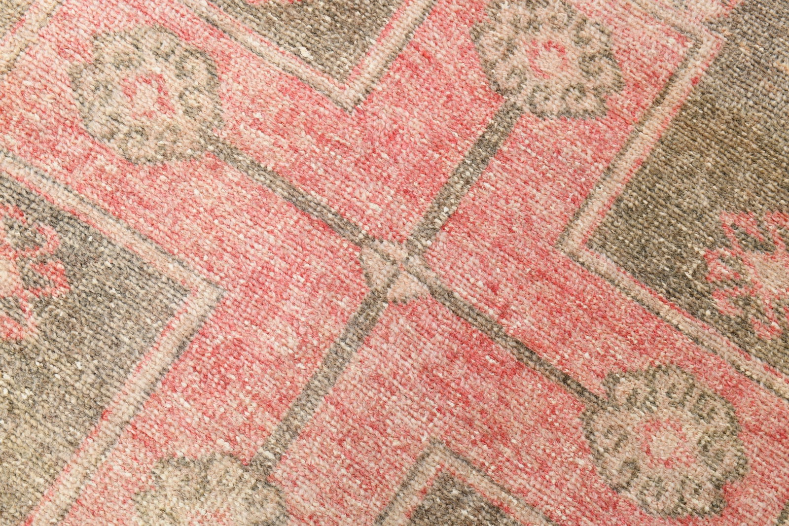 2'11'' x 8'11'' Vintage Wool Runner Rug - 20604 - 6
