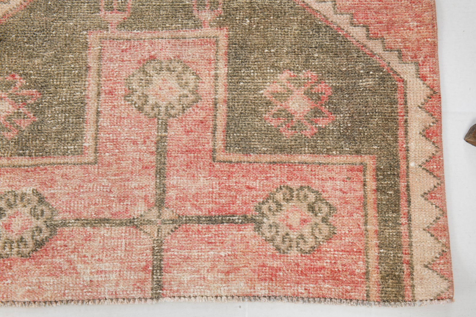 2'11'' x 8'11'' Vintage Wool Runner Rug - 20604 - 9