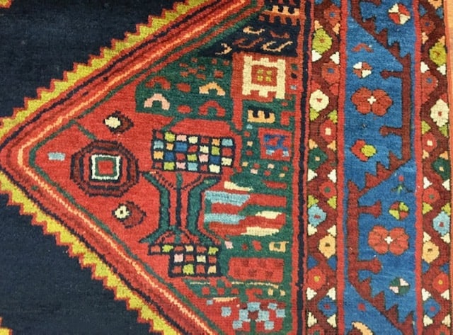 Antique kazak Caucasian Rug-2120 - 4