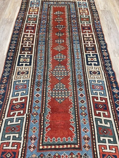 Antique gendge/ Talish Caucasian Rug2615 (1 of 9)