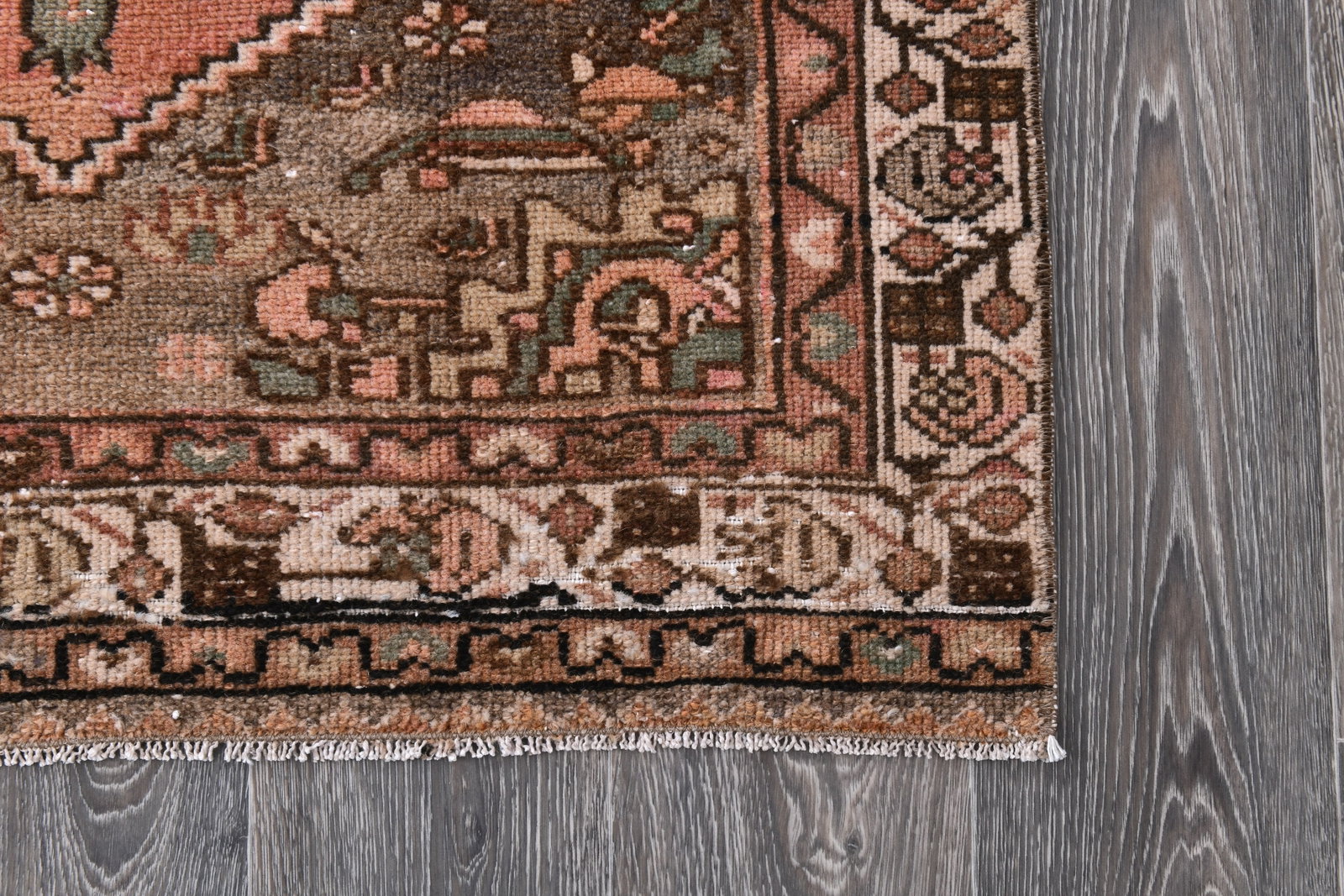 2'11'' x 12'8'' Unique Handmade Vintage Rug - 242388 - 10