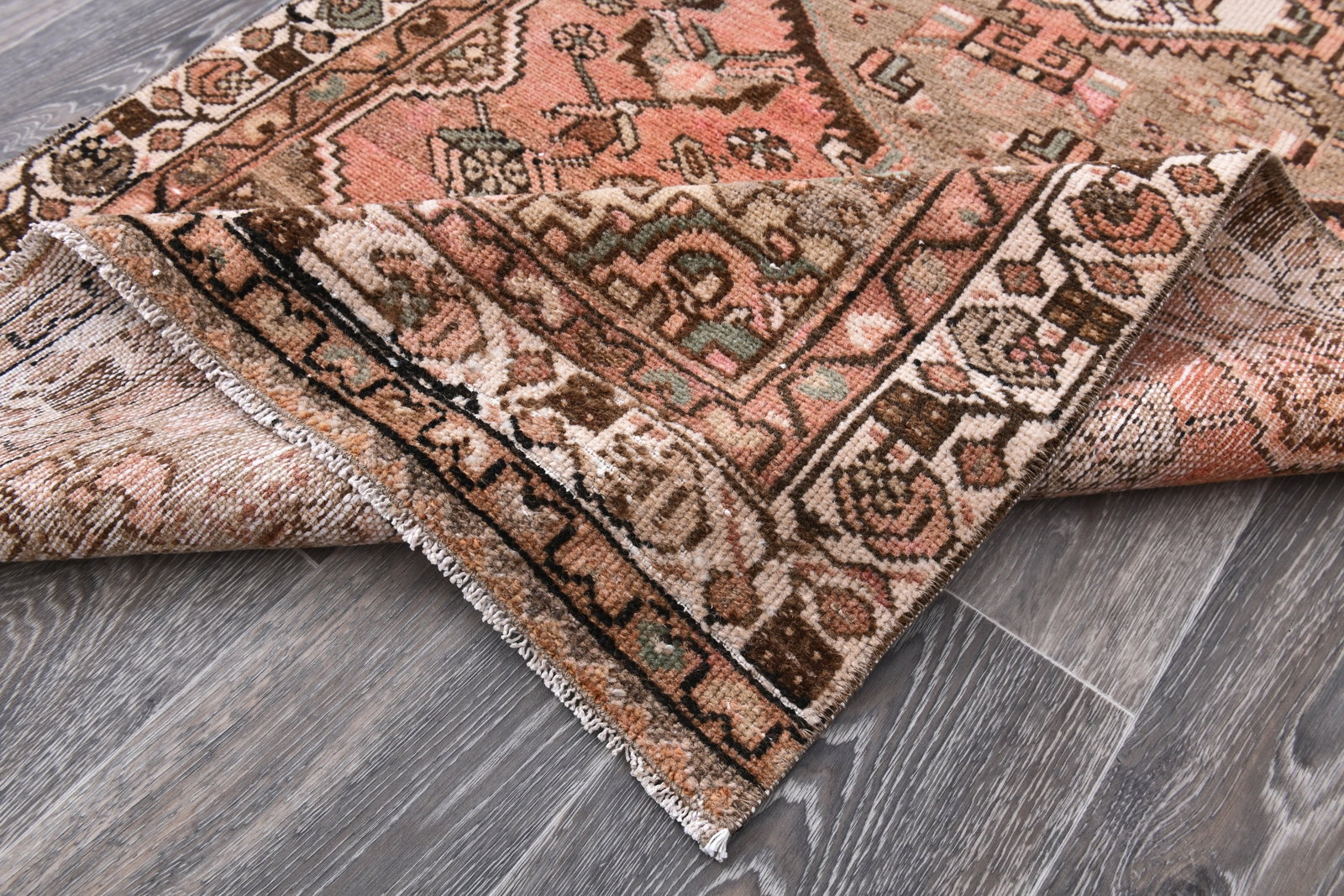 2'11'' x 12'8'' Unique Handmade Vintage Rug - 242388 - 12