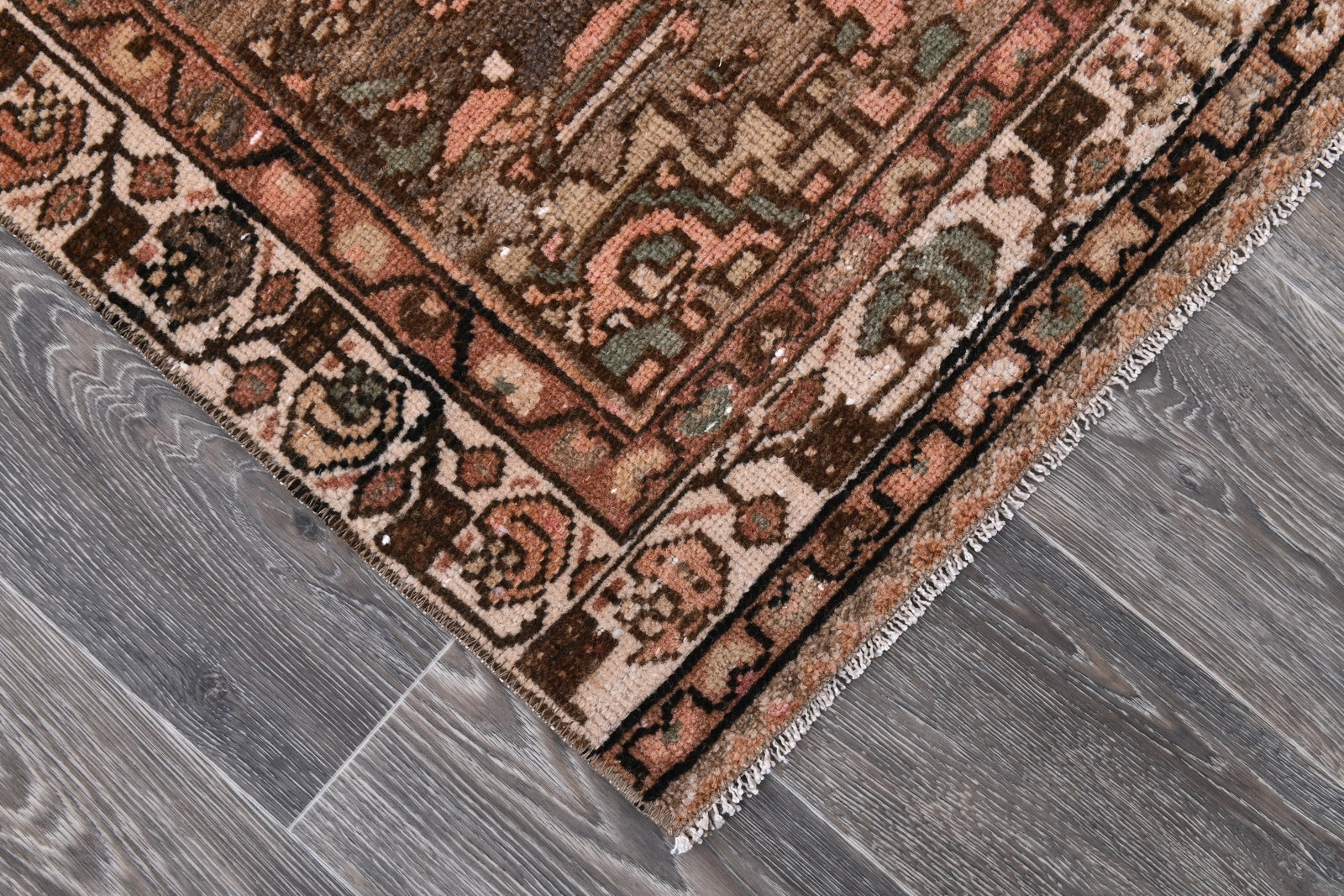 2'11'' x 12'8'' Unique Handmade Vintage Rug - 242388 - 7
