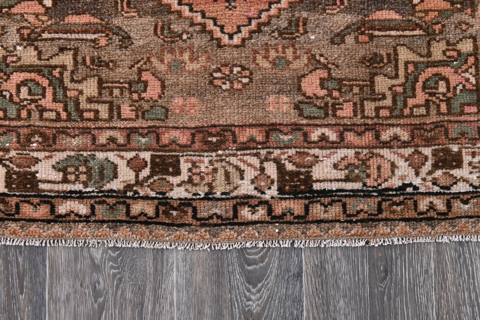 2'11'' x 12'8'' Unique Handmade Vintage Rug - 242388 - 9