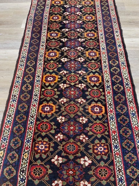 Antique persian Kurdish Runner-5007 - 8