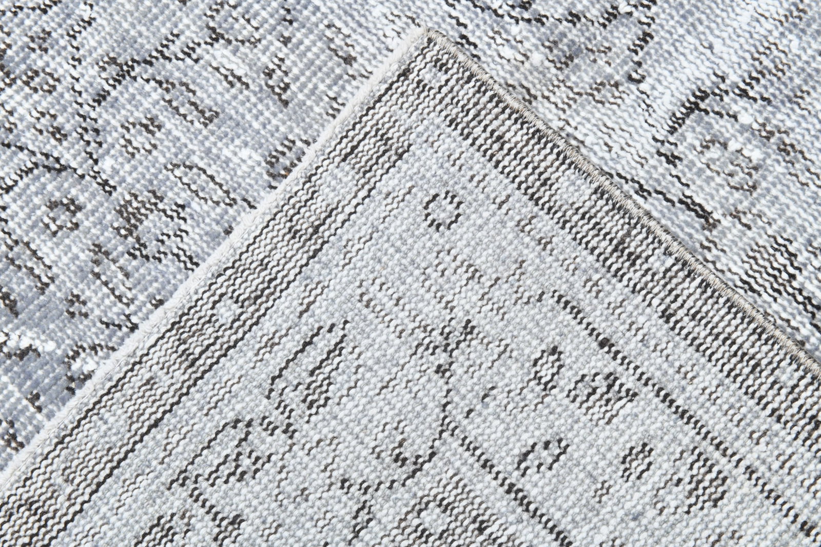 4'10'' x 8'11'' Handmade Vintage Wool Rug - 2988 - 14
