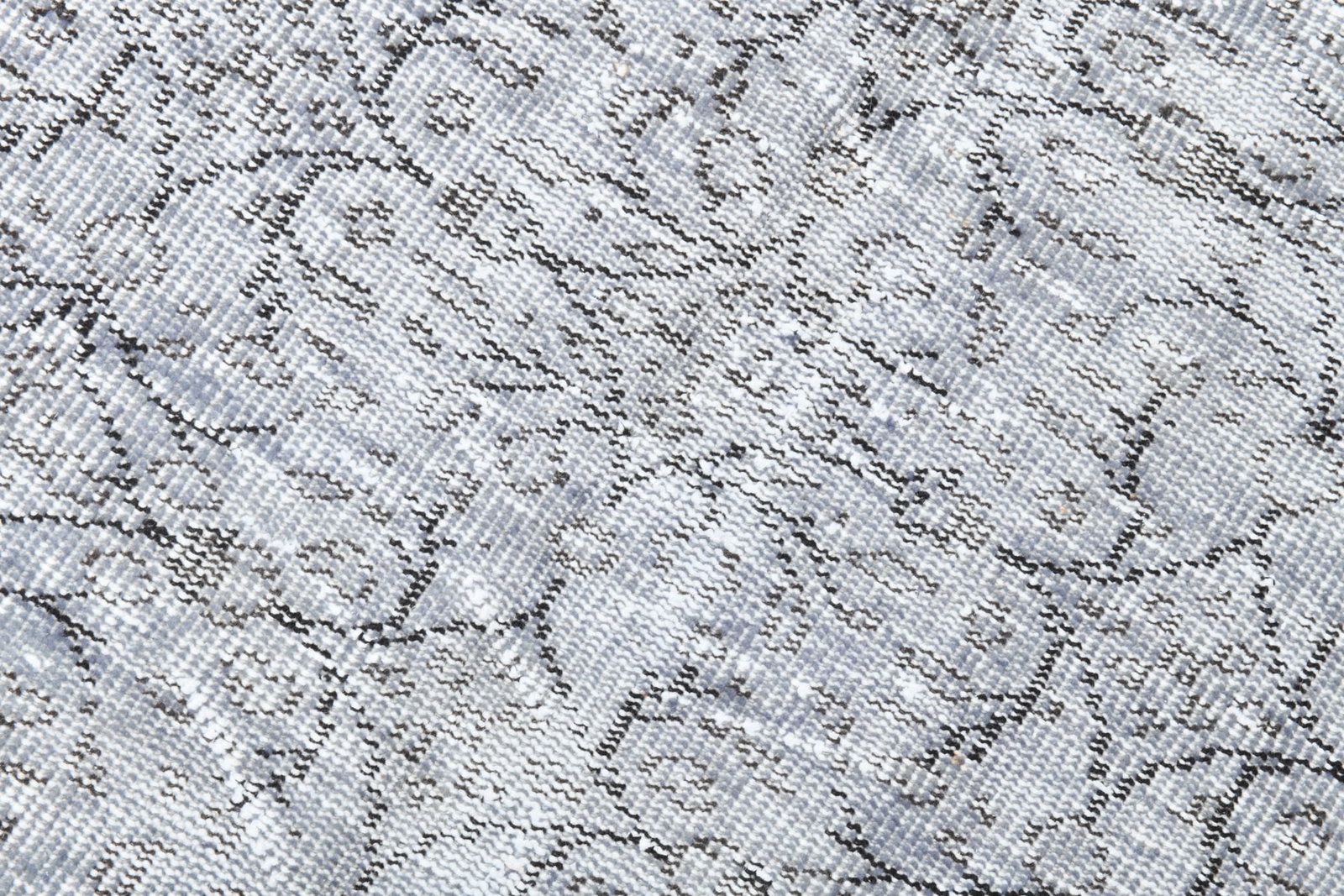 4'10'' x 8'11'' Handmade Vintage Wool Rug - 2988 - 7